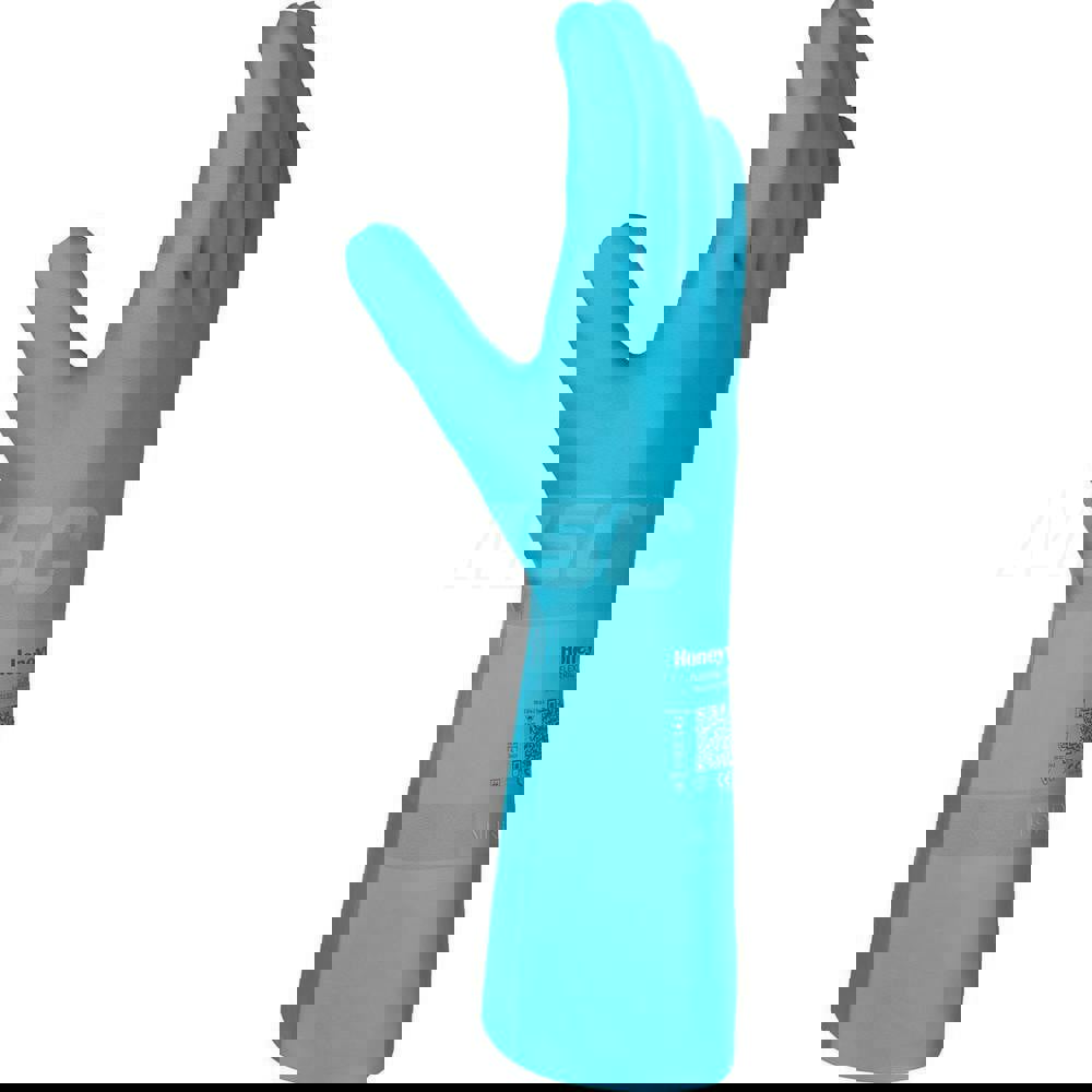 Chemical Resistant Gloves: X-Large, 15 mil Thick, Nitrile-Coated, Nitrile, Supported